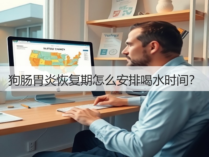狗肠胃炎恢复期怎么安排喝水时间？