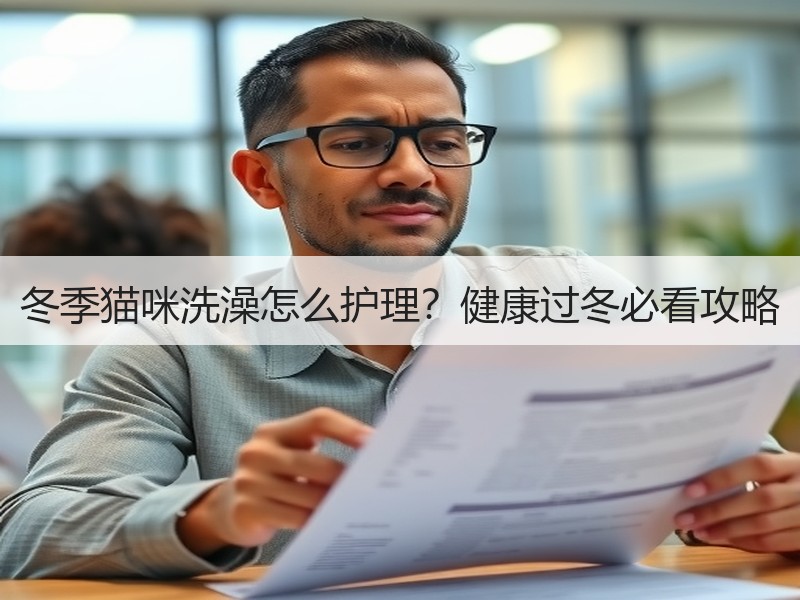 冬季猫咪洗澡怎么护理？健康过冬必看攻略