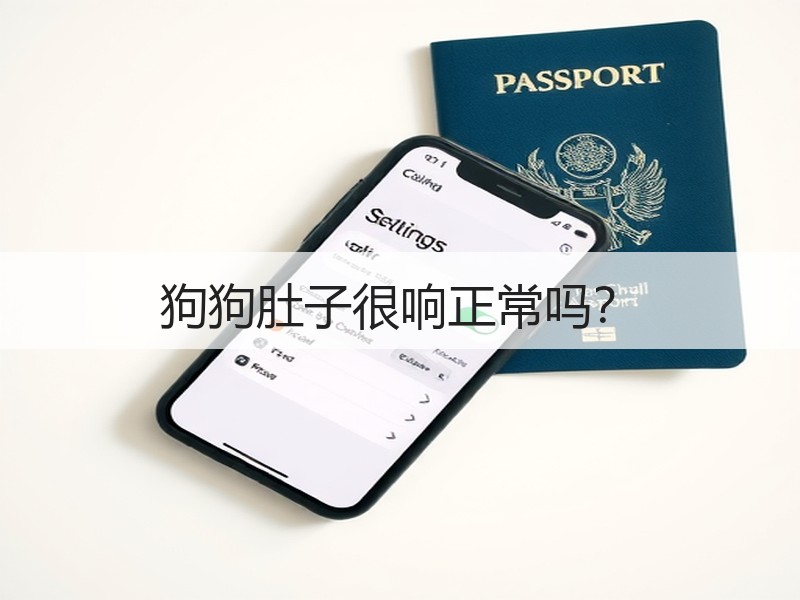 狗狗肚子很响正常吗？
