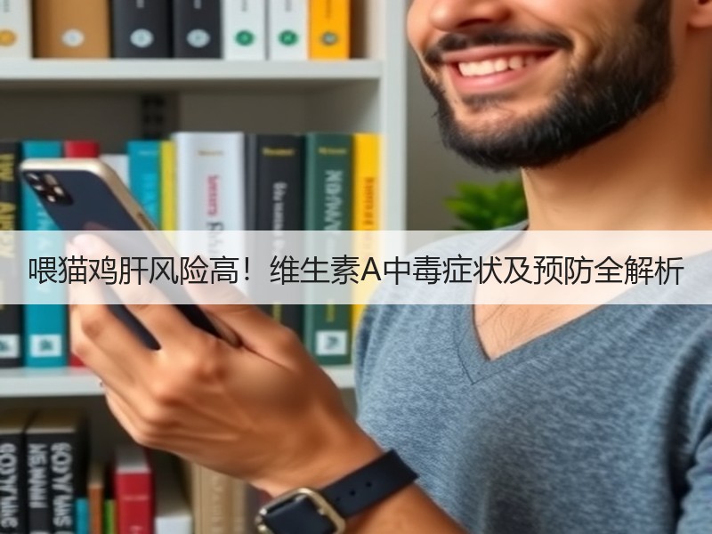 喂猫鸡肝风险高！维生素A中毒症状及预防全解析