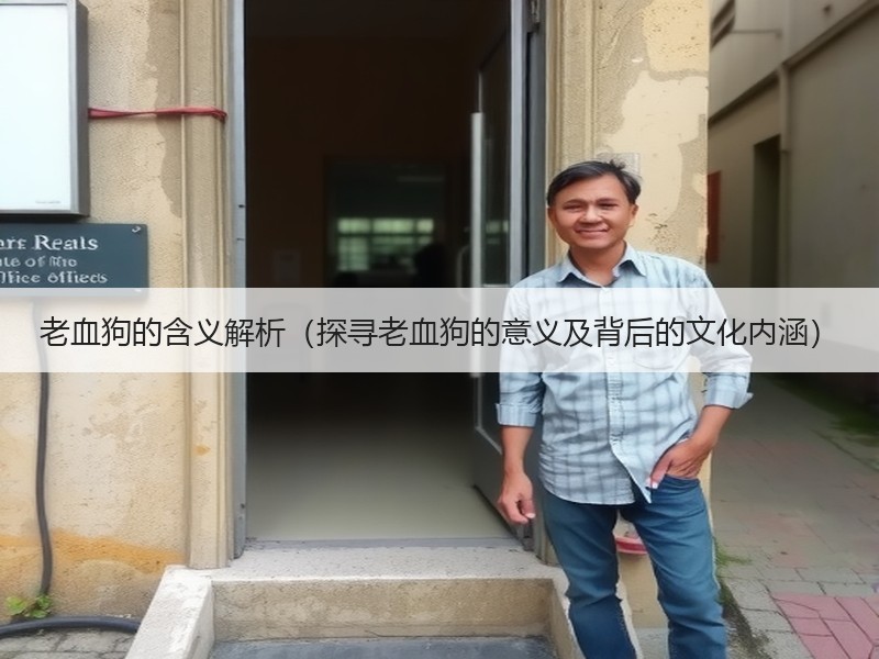 老血狗的含义解析（探寻老血狗的意义及背后的文化内涵）