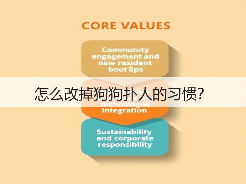 怎么改掉狗狗扑人的习惯？