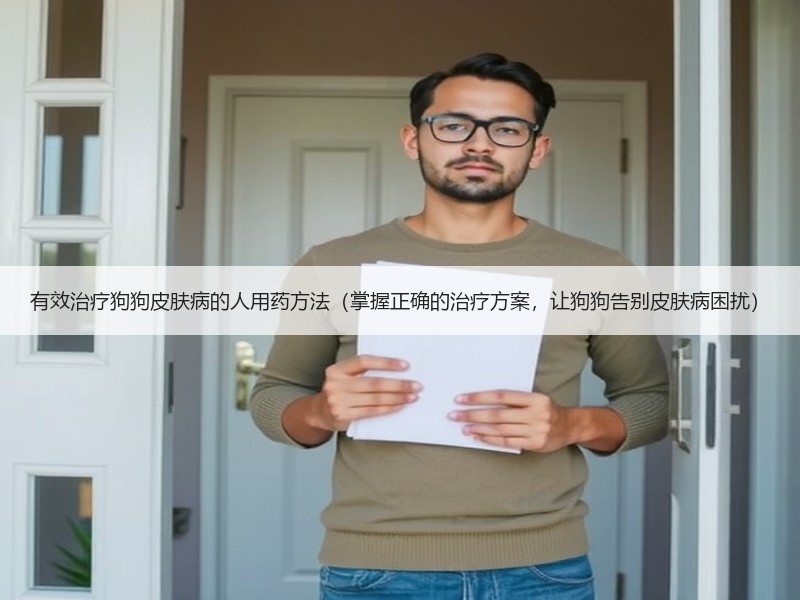 有效治疗狗狗皮肤病的人用药方法（掌握正确的治疗方案，让狗狗告别皮肤病困扰）