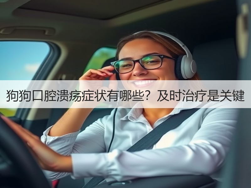 狗狗口腔溃疡症状有哪些？及时治疗是关键