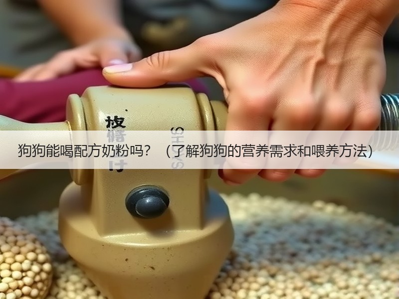 狗狗能喝配方奶粉吗？（了解狗狗的营养需求和喂养方法）