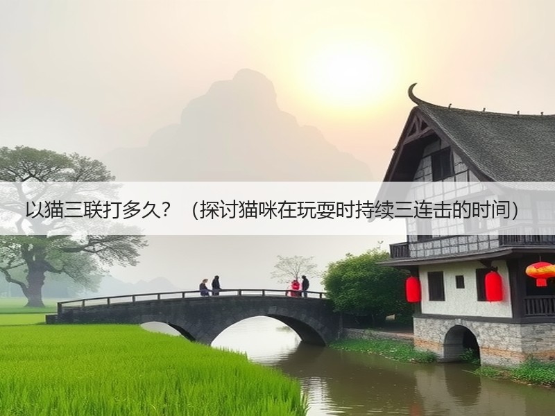以猫三联打多久？（探讨猫咪在玩耍时持续三连击的时间）