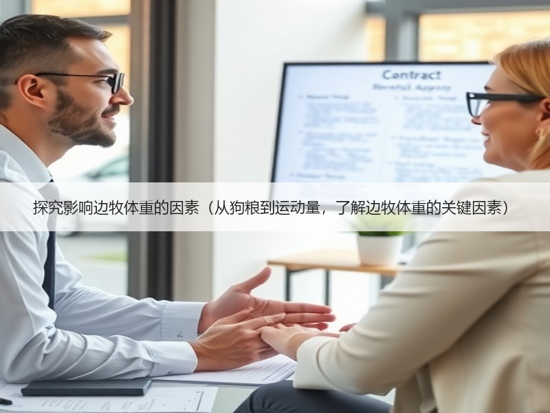 探究影响边牧体重的因素（从狗粮到运动量，了解边牧体重的关键因素）