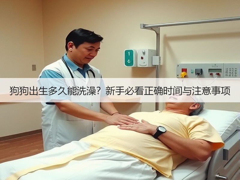 狗狗出生多久能洗澡？新手必看正确时间与注意事项