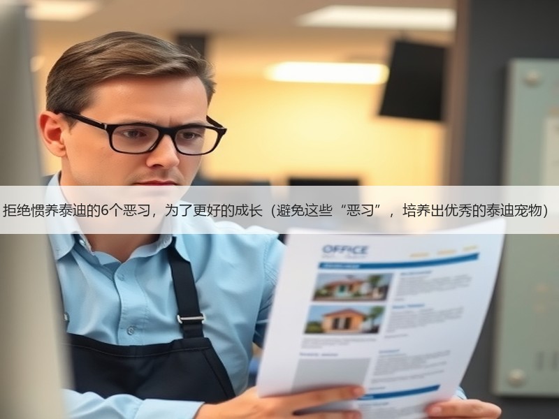 拒绝惯养泰迪的6个恶习，为了更好的成长（避免这些“恶习”，培养出优秀的泰迪宠物）