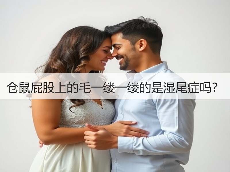 仓鼠屁股上的毛一缕一缕的是湿尾症吗？