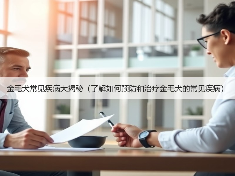 金毛犬常见疾病大揭秘（了解如何预防和治疗金毛犬的常见疾病）