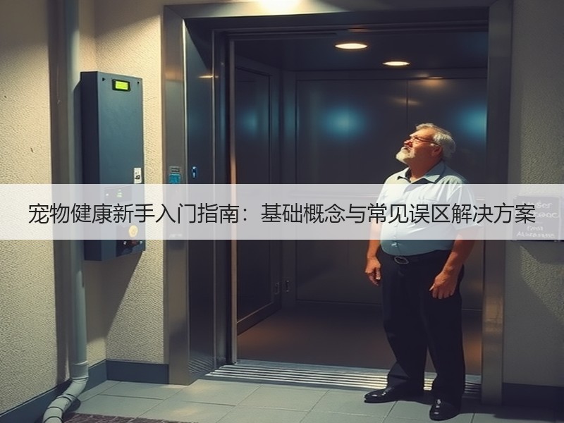 宠物健康新手入门指南：基础概念与常见误区解决方案