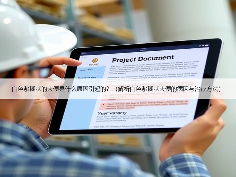 白色浆糊状的大便是什么原因引起的？（解析白色浆糊状大便的病因与治疗方法）