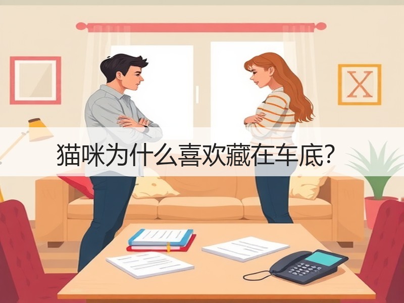 猫咪为什么喜欢藏在车底？