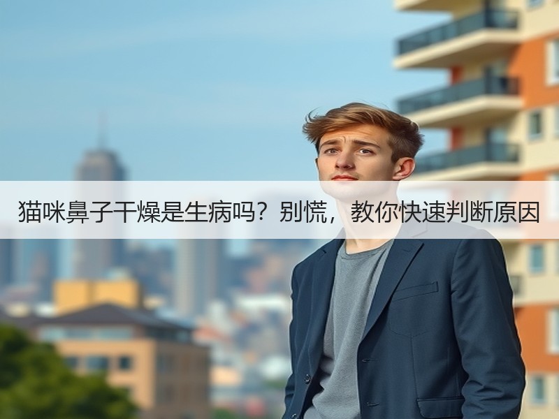 猫咪鼻子干燥是生病吗？别慌，教你快速判断原因