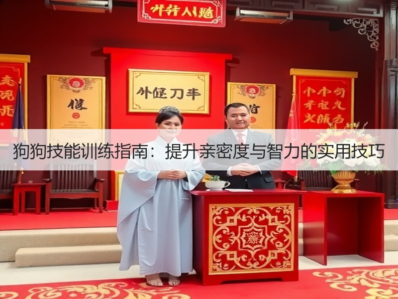 狗狗技能训练指南：提升亲密度与智力的实用技巧