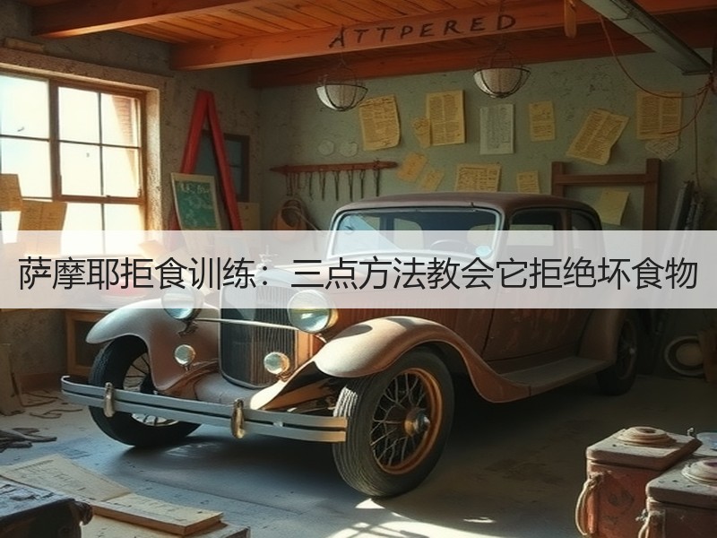 萨摩耶拒食训练：三点方法教会它拒绝坏食物