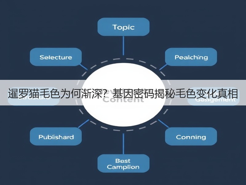 暹罗猫毛色为何渐深？基因密码揭秘毛色变化真相