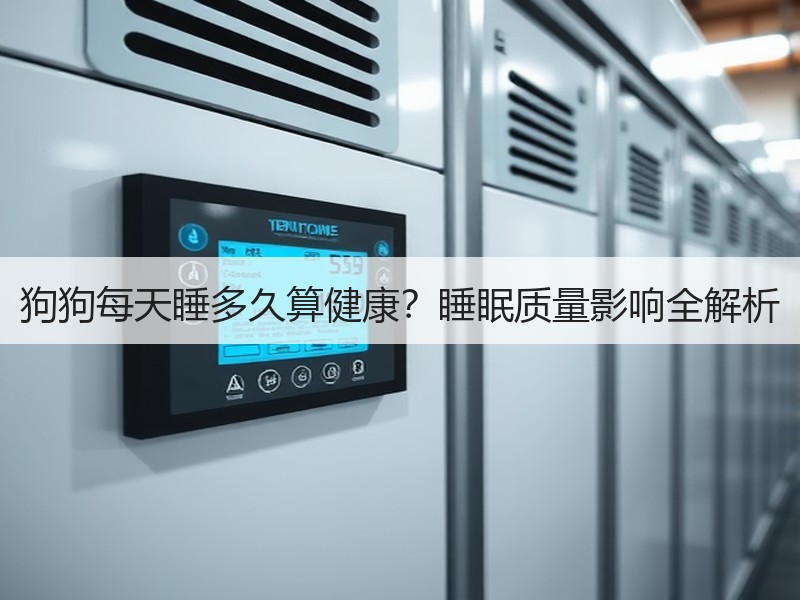 狗狗每天睡多久算健康？睡眠质量影响全解析