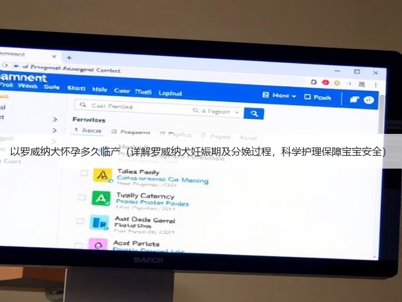 以罗威纳犬怀孕多久临产（详解罗威纳犬妊娠期及分娩过程，科学护理保障宝宝安全）