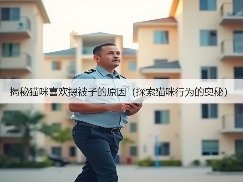 揭秘猫咪喜欢摁被子的原因（探索猫咪行为的奥秘）