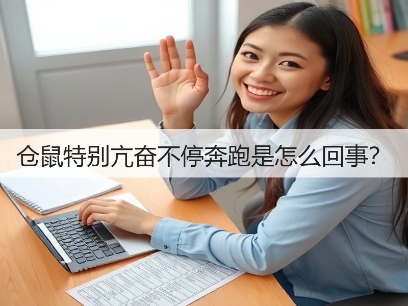仓鼠特别亢奋不停奔跑是怎么回事？