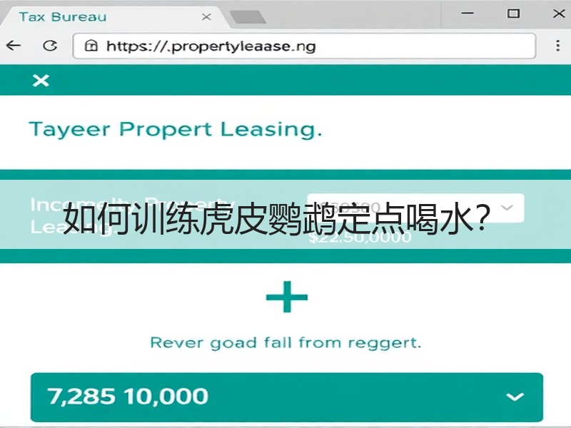 如何训练虎皮鹦鹉定点喝水？