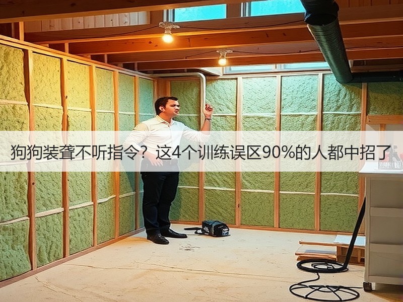 狗狗装聋不听指令？这4个训练误区90%的人都中招了
