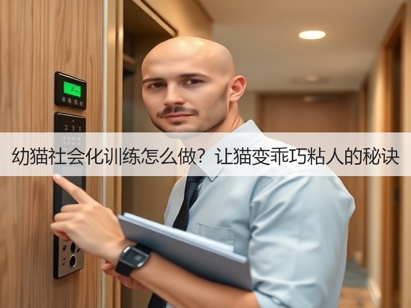 幼猫社会化训练怎么做？让猫变乖巧粘人的秘诀