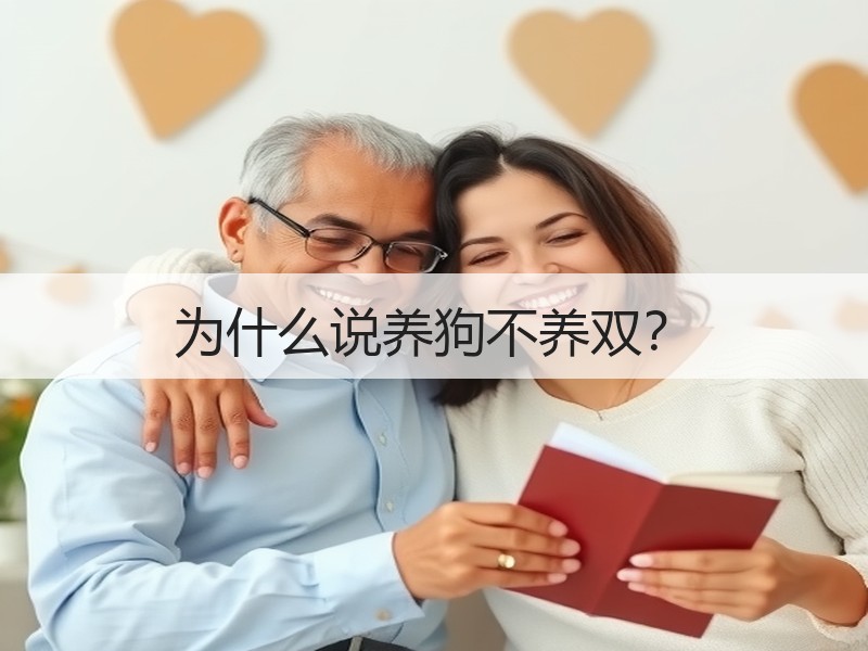 为什么说养狗不养双？