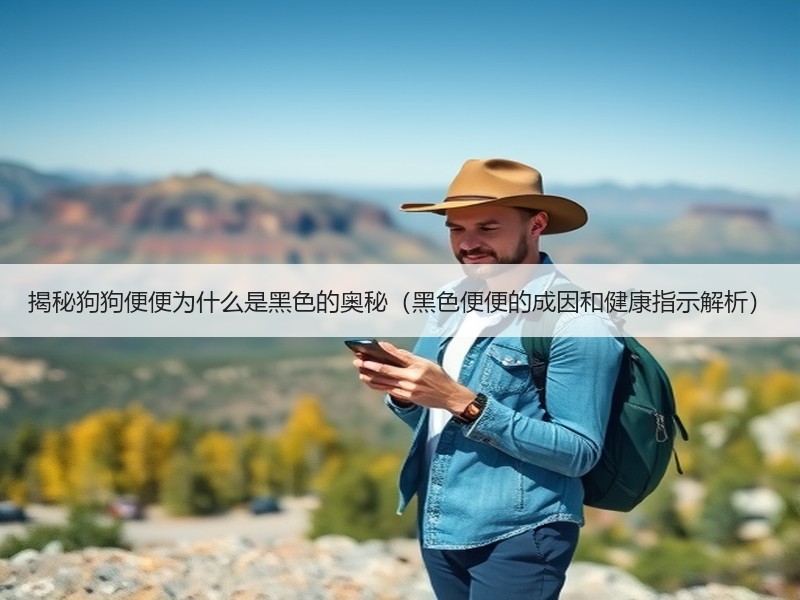 揭秘狗狗便便为什么是黑色的奥秘（黑色便便的成因和健康指示解析）