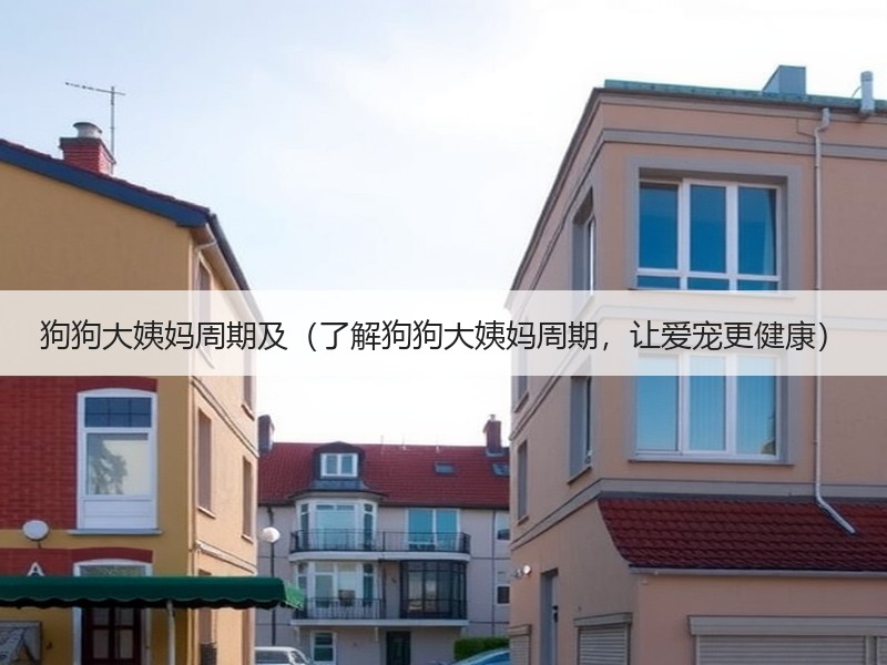 狗狗大姨妈周期及（了解狗狗大姨妈周期，让爱宠更健康）