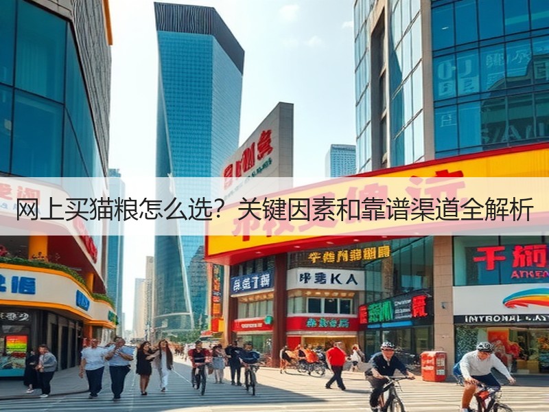 网上买猫粮怎么选？关键因素和靠谱渠道全解析
