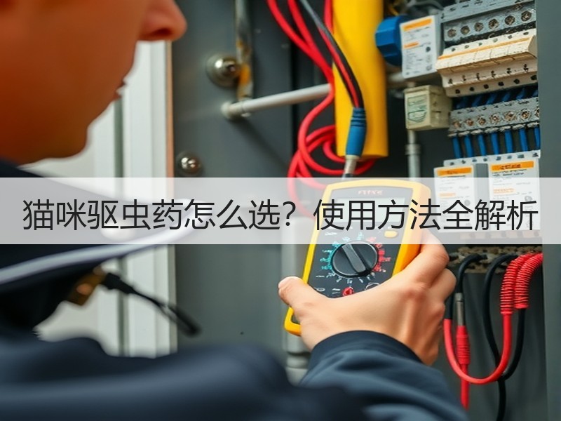 猫咪驱虫药怎么选？使用方法全解析