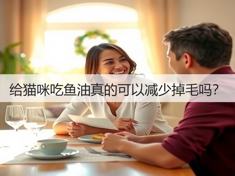 给猫咪吃鱼油真的可以减少掉毛吗？