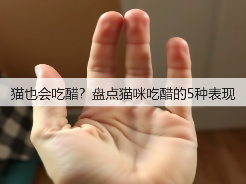 猫也会吃醋？盘点猫咪吃醋的5种表现
