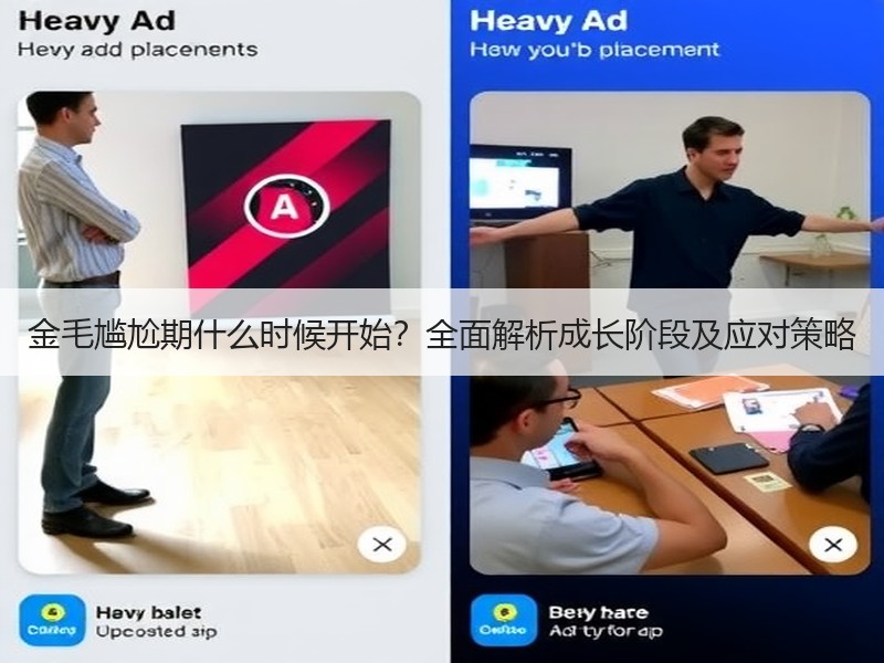 金毛尴尬期什么时候开始？全面解析成长阶段及应对策略