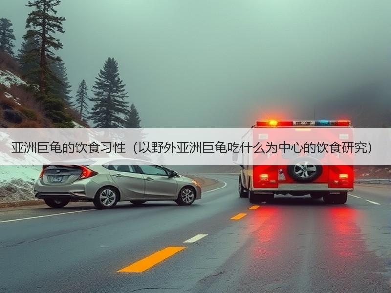 亚洲巨龟的饮食习性（以野外亚洲巨龟吃什么为中心的饮食研究）