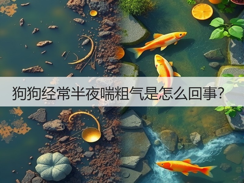 狗狗经常半夜喘粗气是怎么回事？