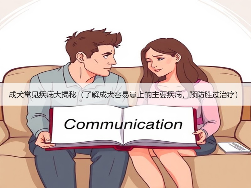 成犬常见疾病大揭秘（了解成犬容易患上的主要疾病，预防胜过治疗）
