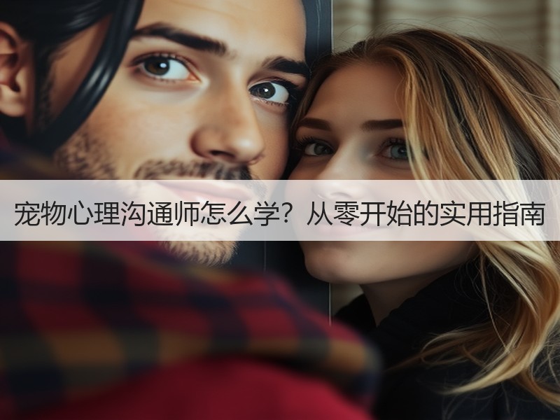 宠物心理沟通师怎么学？从零开始的实用指南