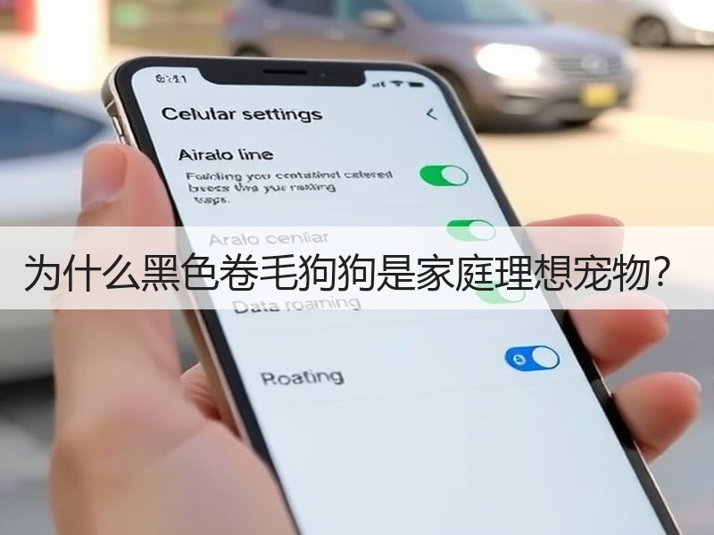 为什么黑色卷毛狗狗是家庭理想宠物？
