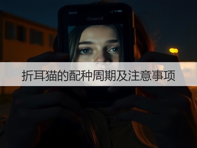 折耳猫的配种周期及注意事项