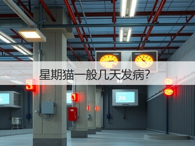 星期猫一般几天发病？