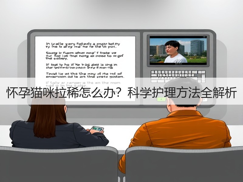 怀孕猫咪拉稀怎么办？科学护理方法全解析