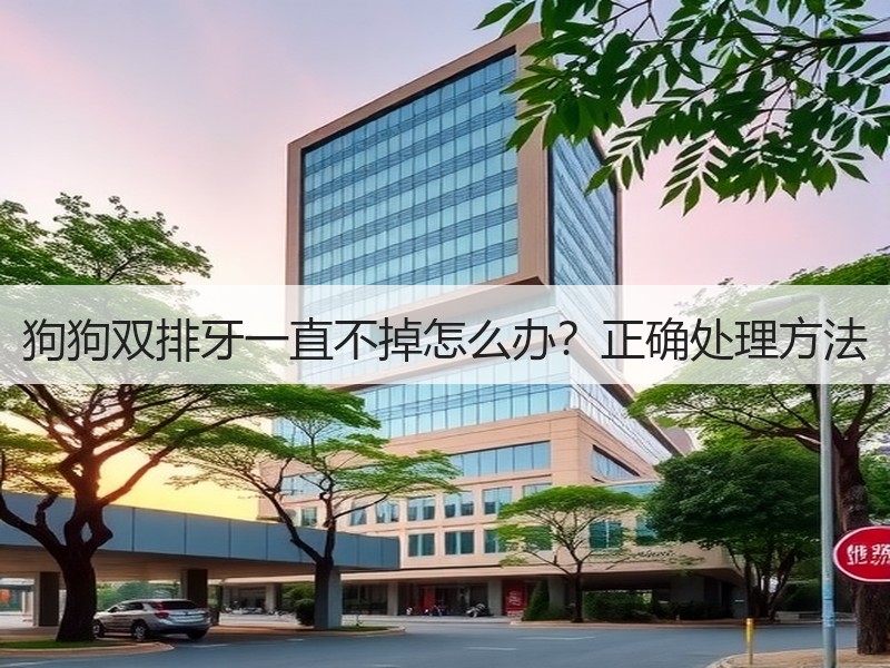 狗狗双排牙一直不掉怎么办？正确处理方法