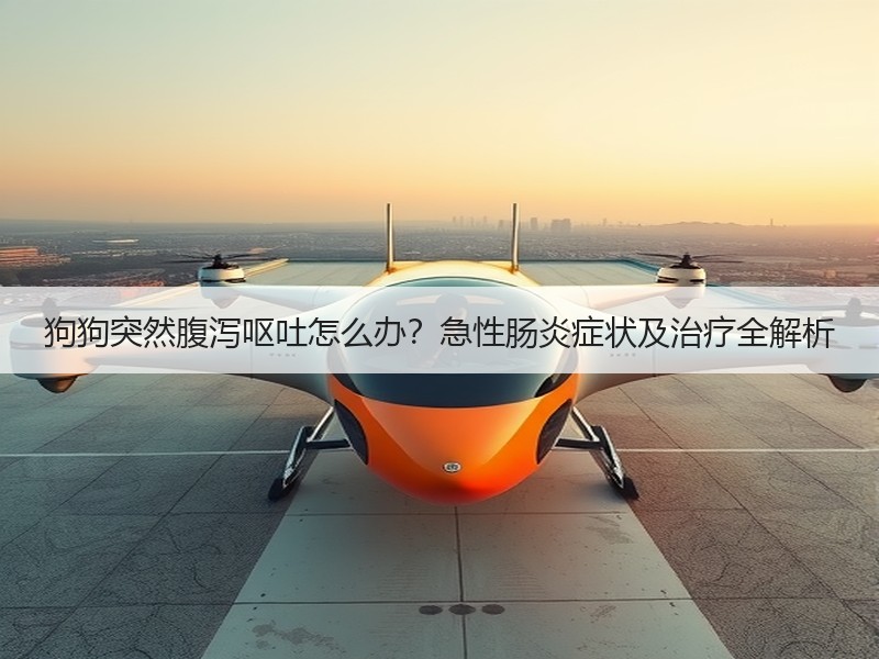 狗狗突然腹泻呕吐怎么办？急性肠炎症状及治疗全解析