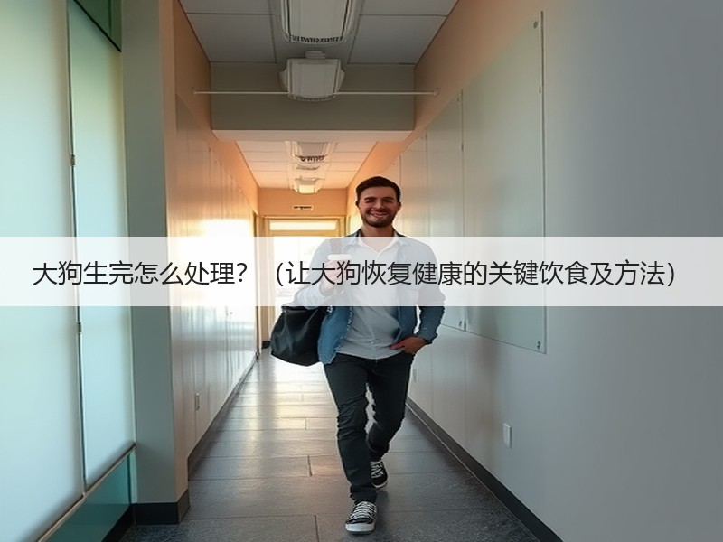 大狗生完怎么处理？（让大狗恢复健康的关键饮食及方法）