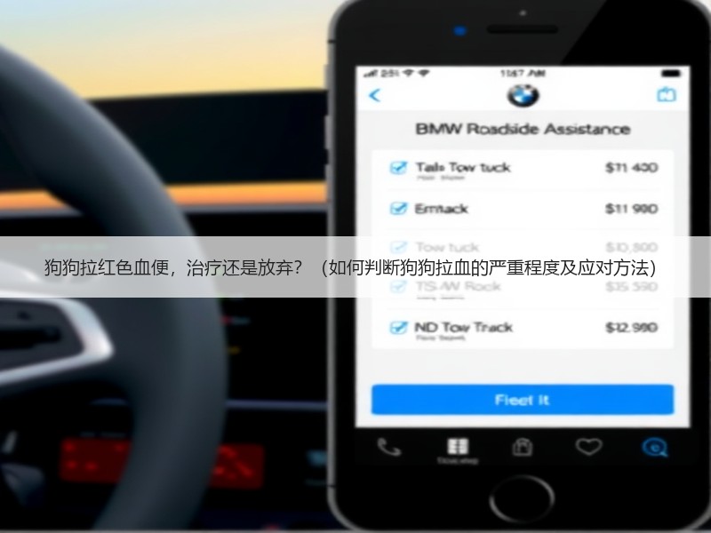 狗狗拉红色血便，治疗还是放弃？（如何判断狗狗拉血的严重程度及应对方法）