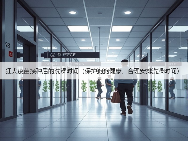 狂犬疫苗接种后的洗澡时间（保护狗狗健康，合理安排洗澡时间）
